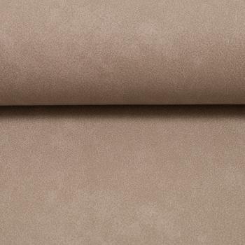 Preview: 50x70cm Zuschnitt Kunstleder Mora Meliert Beige meliert by Swafing